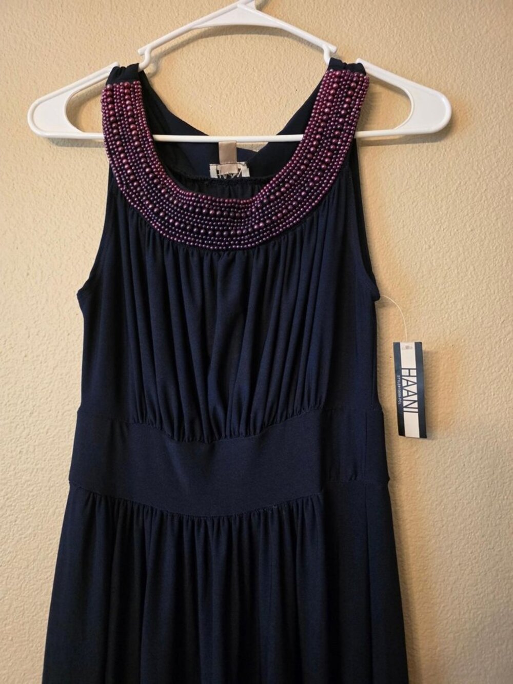 Dress with Pink Beaded